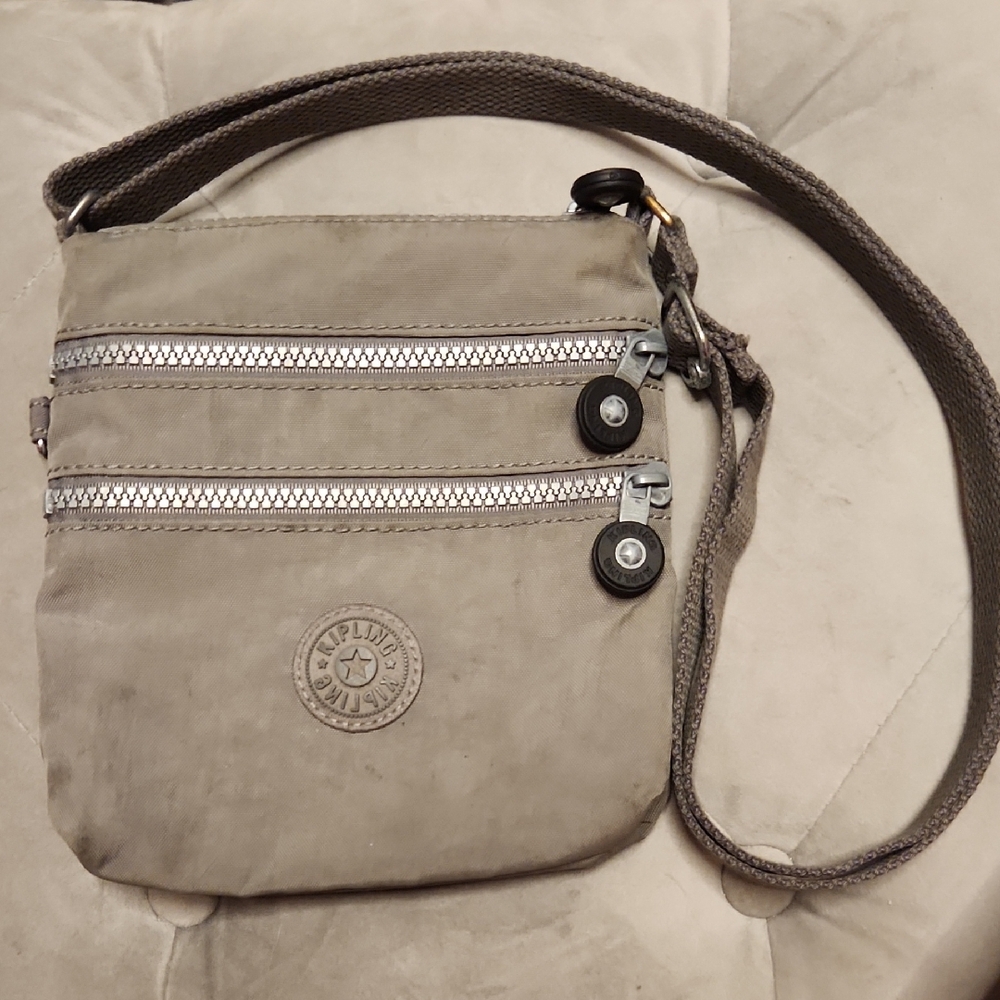 Kipling Gray Crossbody Bag